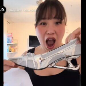 Asyllum Astra Arch Futuristic Sneaker Heels